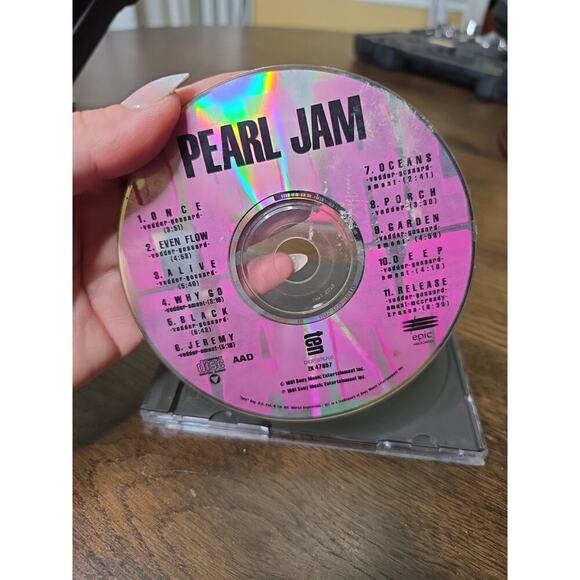 Ten by Pearl Jam (CD, 1991) - Picture 6 of 16